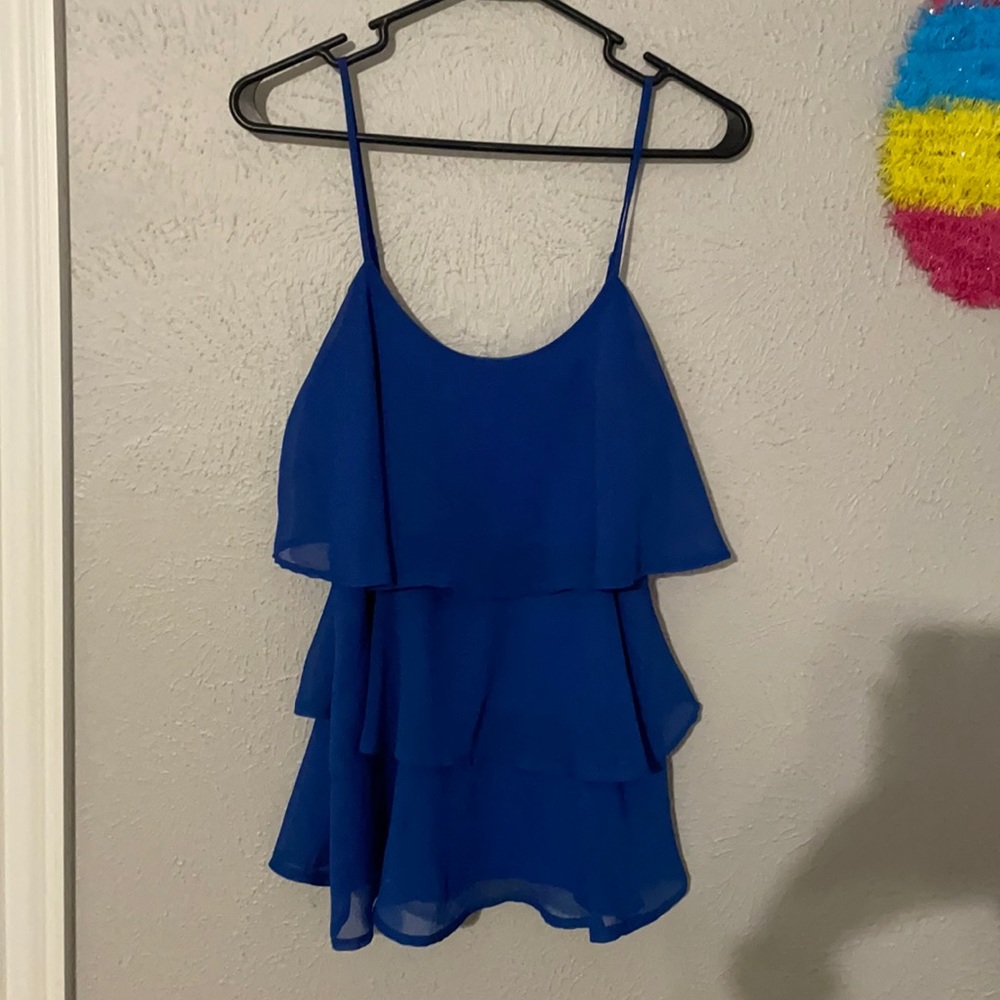 Cute Candies royal blue top